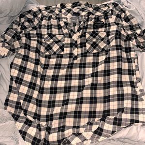 2/$50 • Torrid Plaid Tunic Top